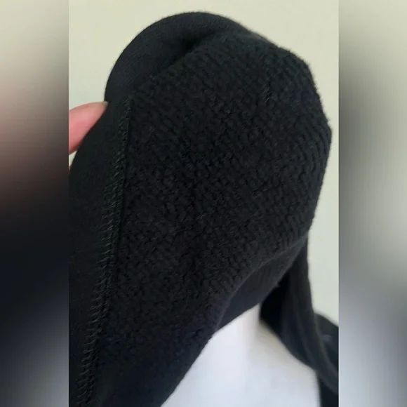 IRO 100% COTTON Black oversized Hoodie Jacket - Picture 9 of 16